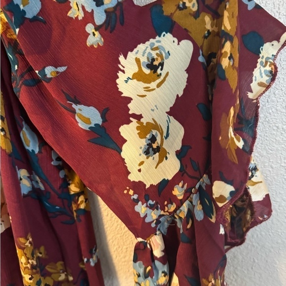 UMGEE Casual Floral A Line Dress Bell Sleeve - Picture 9 of 9